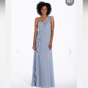 Light Blue Bridesmaid Dress